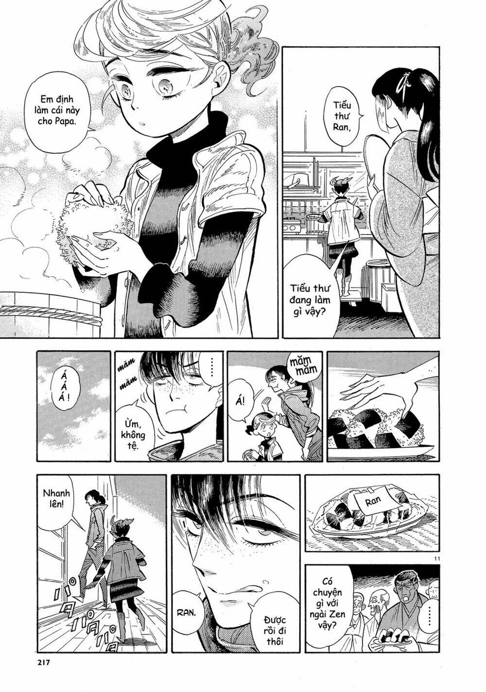 Ran To Haiiro No Sekai Chapter 43 - Trang 2