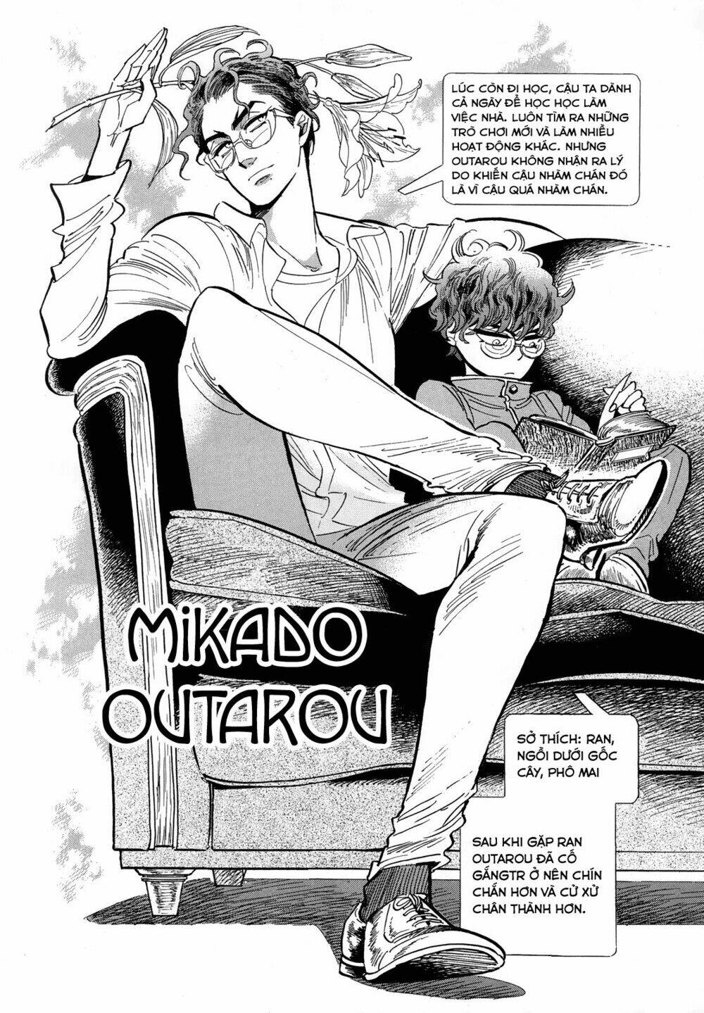 Ran To Haiiro No Sekai Chapter 41 - Trang 2