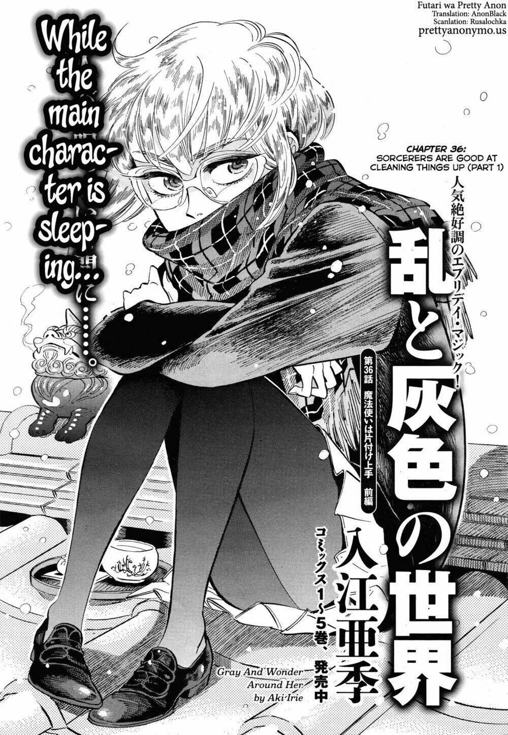 Ran To Haiiro No Sekai Chapter 35.1 - Trang 2