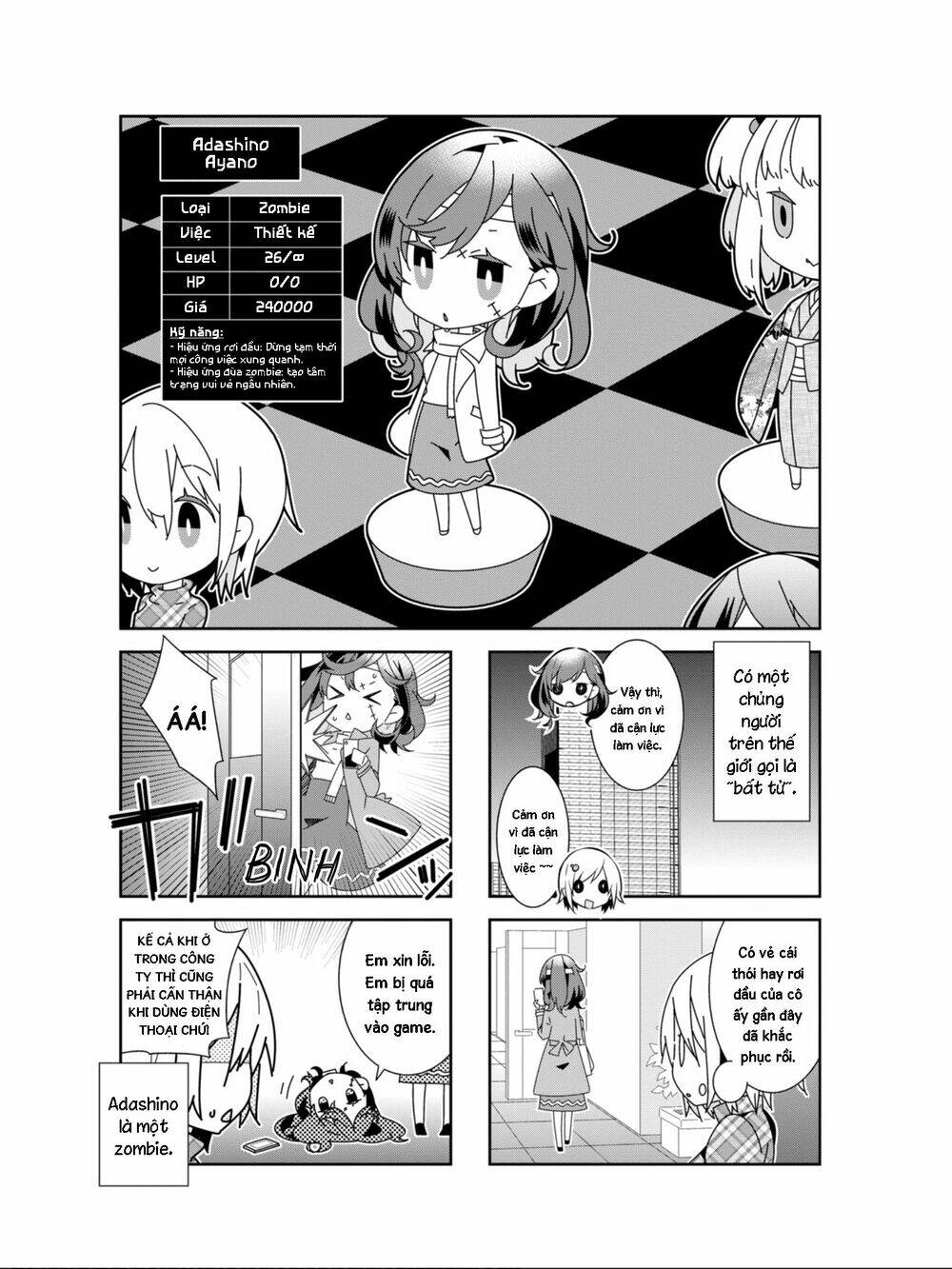 Adashino-San Wa Sude Ni Shinderu Chapter 13 - Trang 2