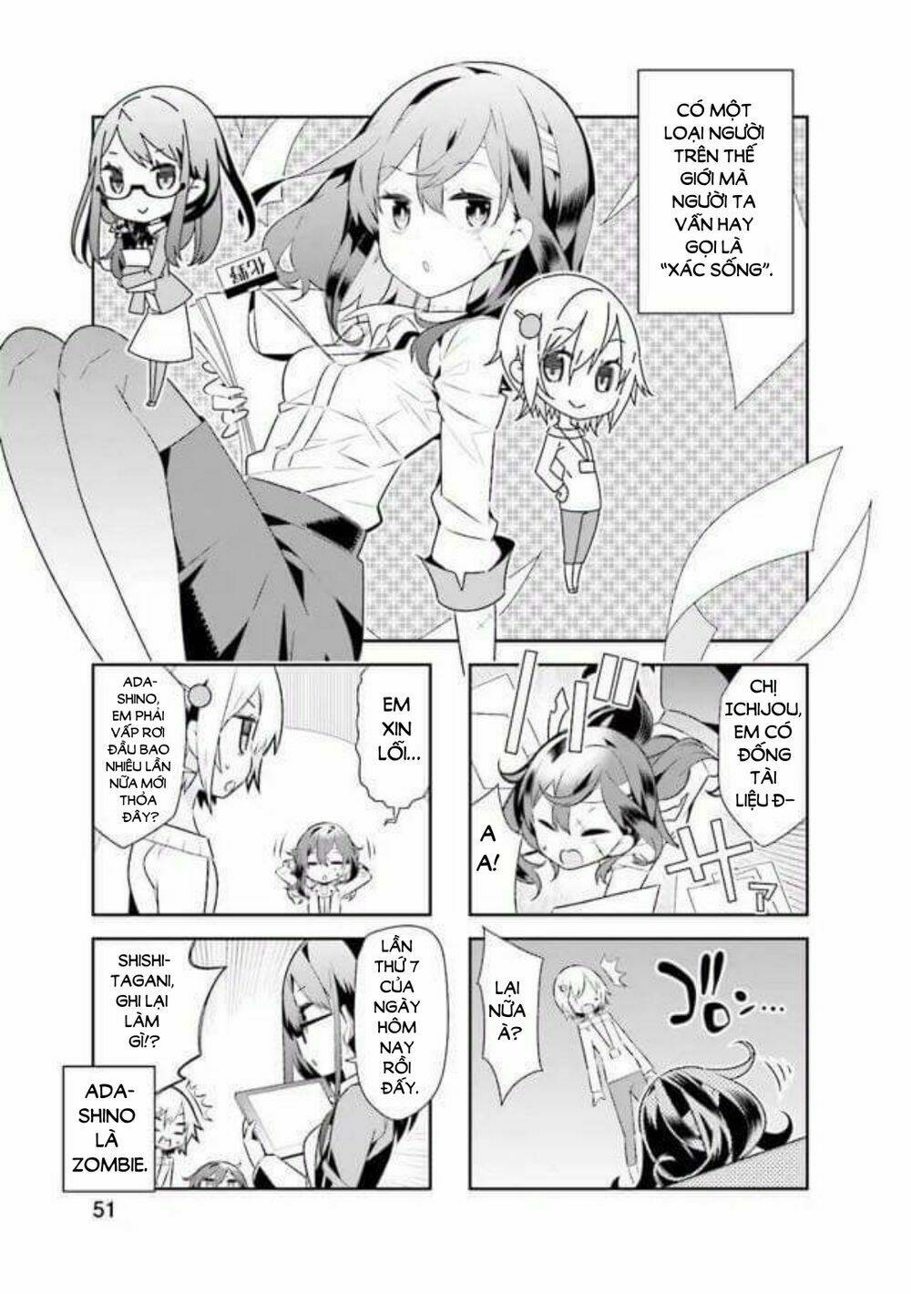 Adashino-San Wa Sude Ni Shinderu Chapter 7 - Trang 2