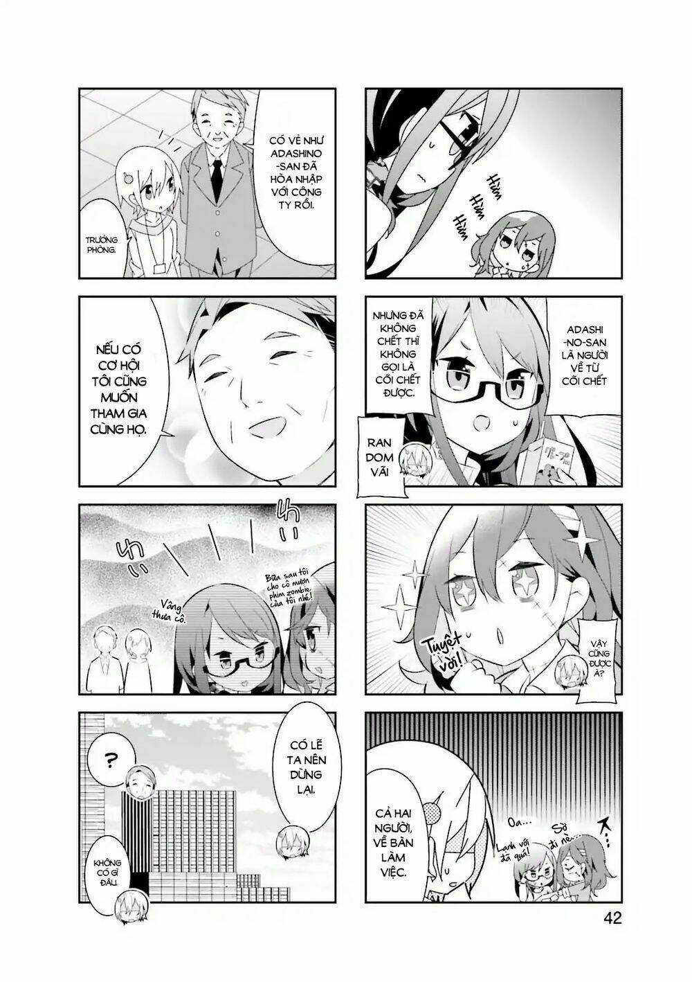 Adashino-San Wa Sude Ni Shinderu Chapter 5 - Trang 2