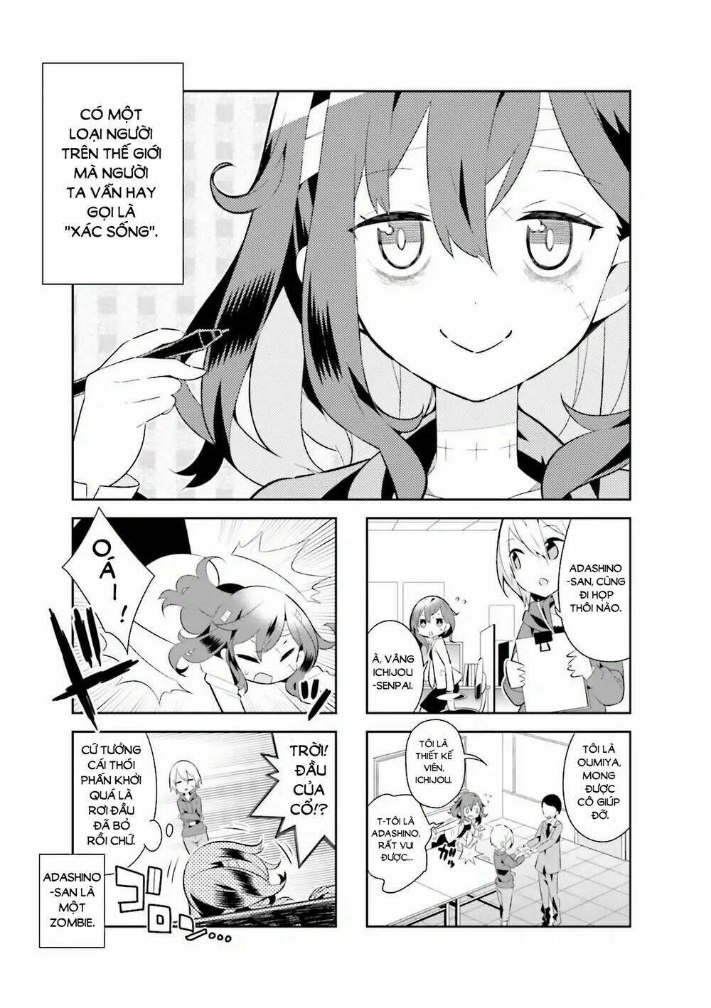 Adashino-San Wa Sude Ni Shinderu Chapter 4 - Trang 2