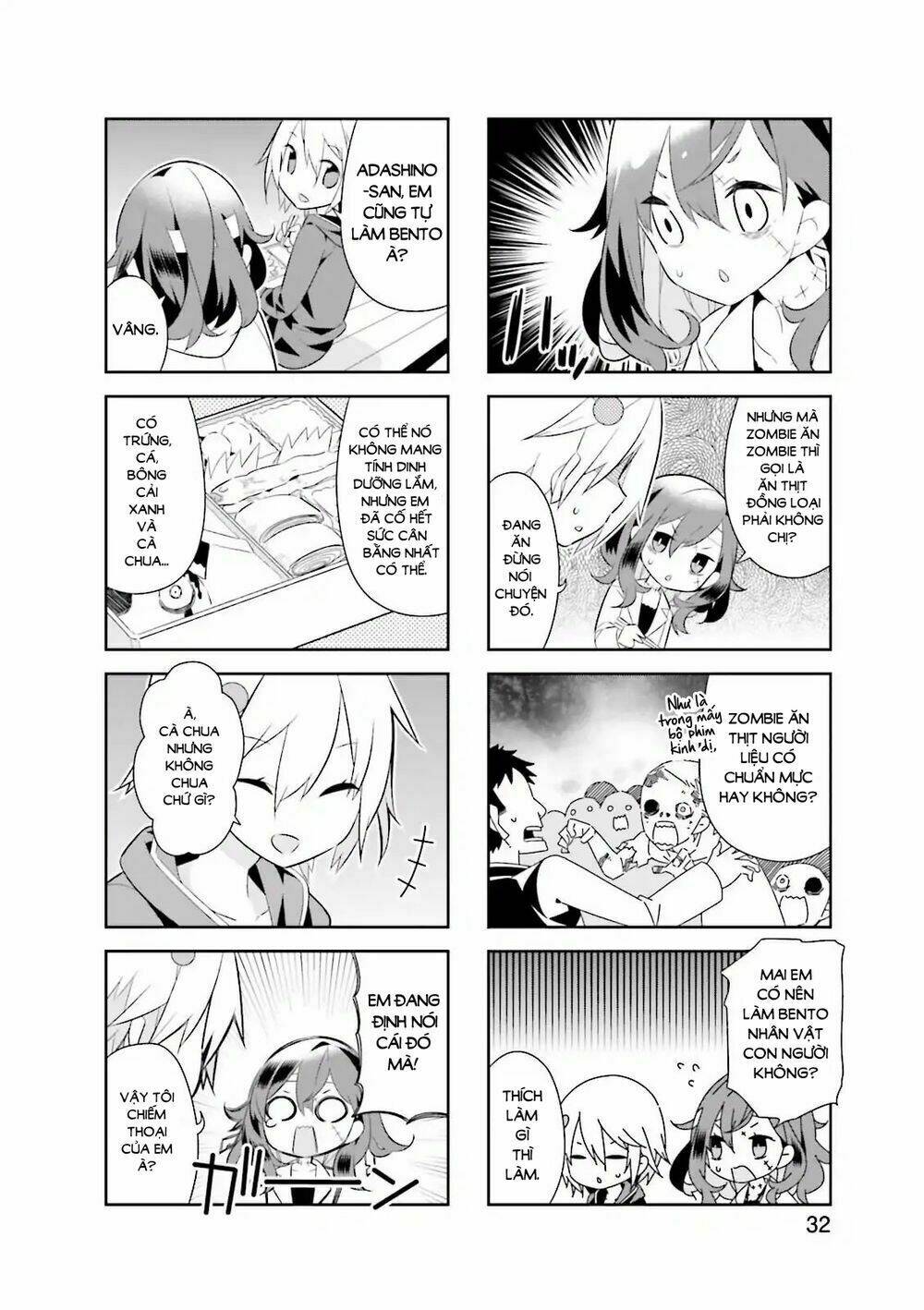 Adashino-San Wa Sude Ni Shinderu Chapter 4 - Trang 2