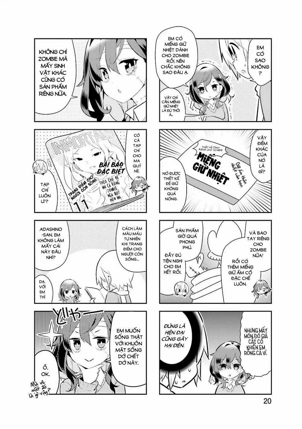 Adashino-San Wa Sude Ni Shinderu Chapter 3 - Trang 2