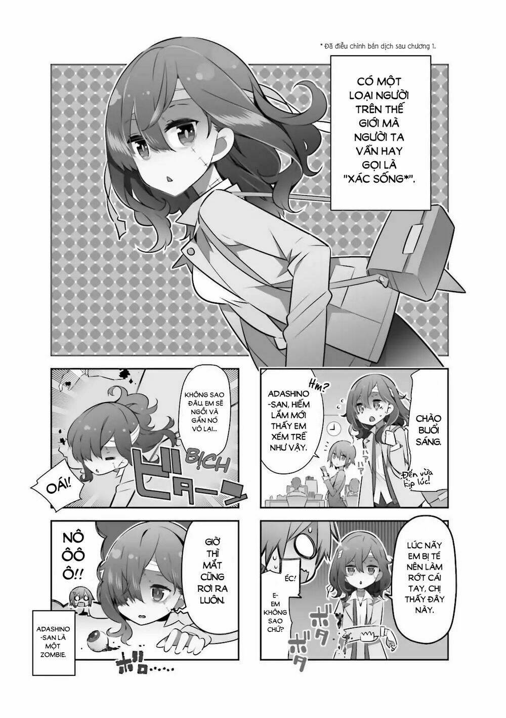 Adashino-San Wa Sude Ni Shinderu Chapter 2 - Trang 2