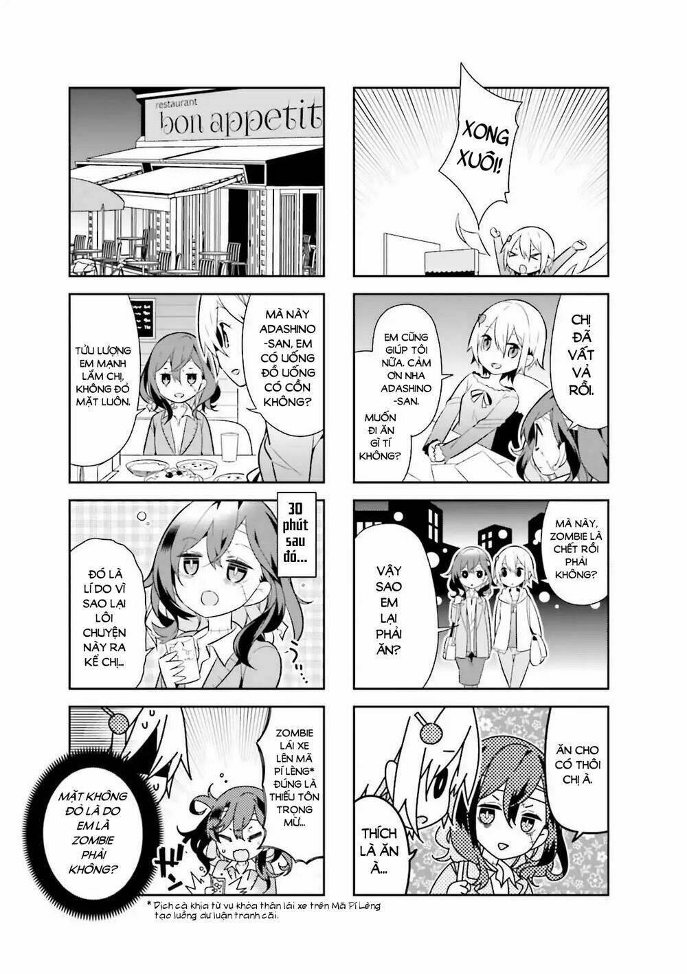 Adashino-San Wa Sude Ni Shinderu Chapter 2 - Trang 2