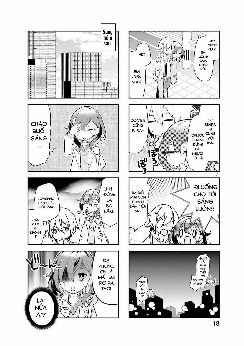 Adashino-San Wa Sude Ni Shinderu Chapter 2 - Trang 2