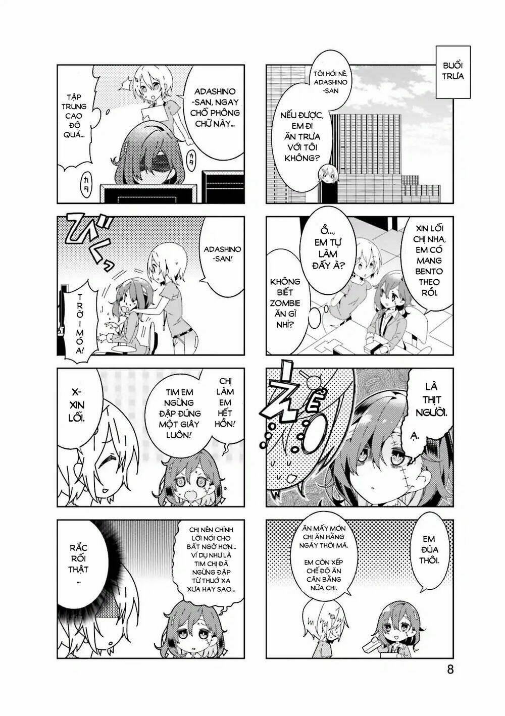 Adashino-San Wa Sude Ni Shinderu Chapter 1 - Trang 2