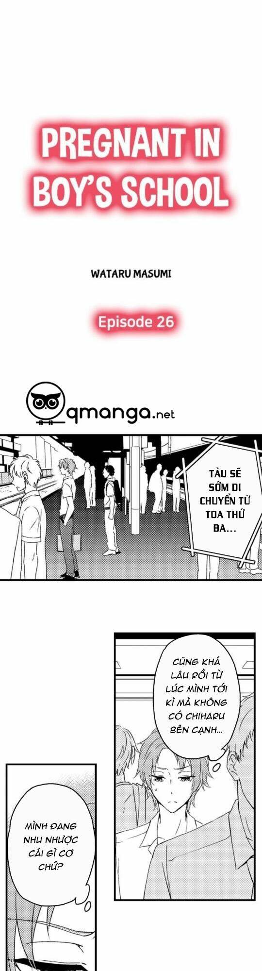 Mang Thai Ở Trường Nam Sinh Chapter 26 - Trang 2