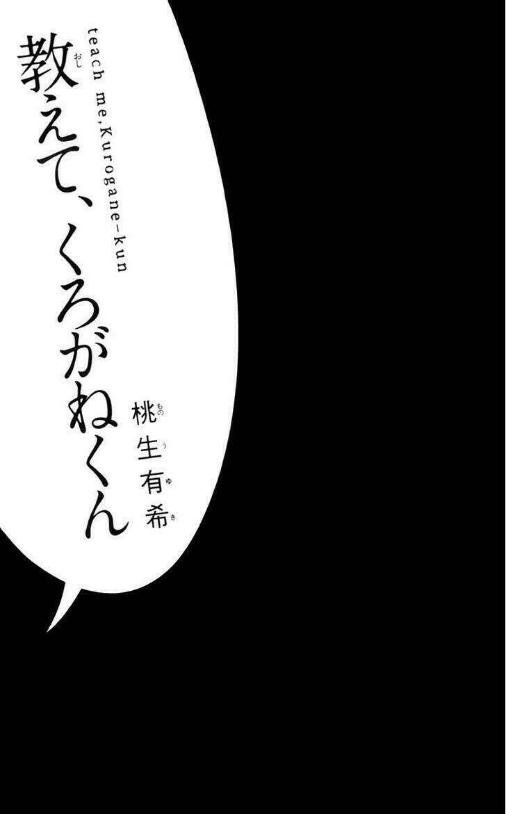 Oshiete, Kurogane-Kun Chapter 1 - Trang 2