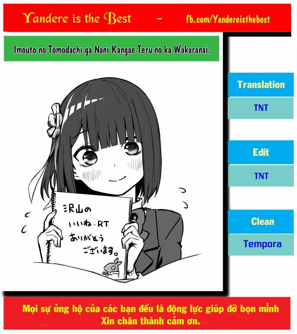 Imouto No Tomodachi Ga Nani Kangae Teru No Ka Wakaranai Chapter 5 - Trang 2