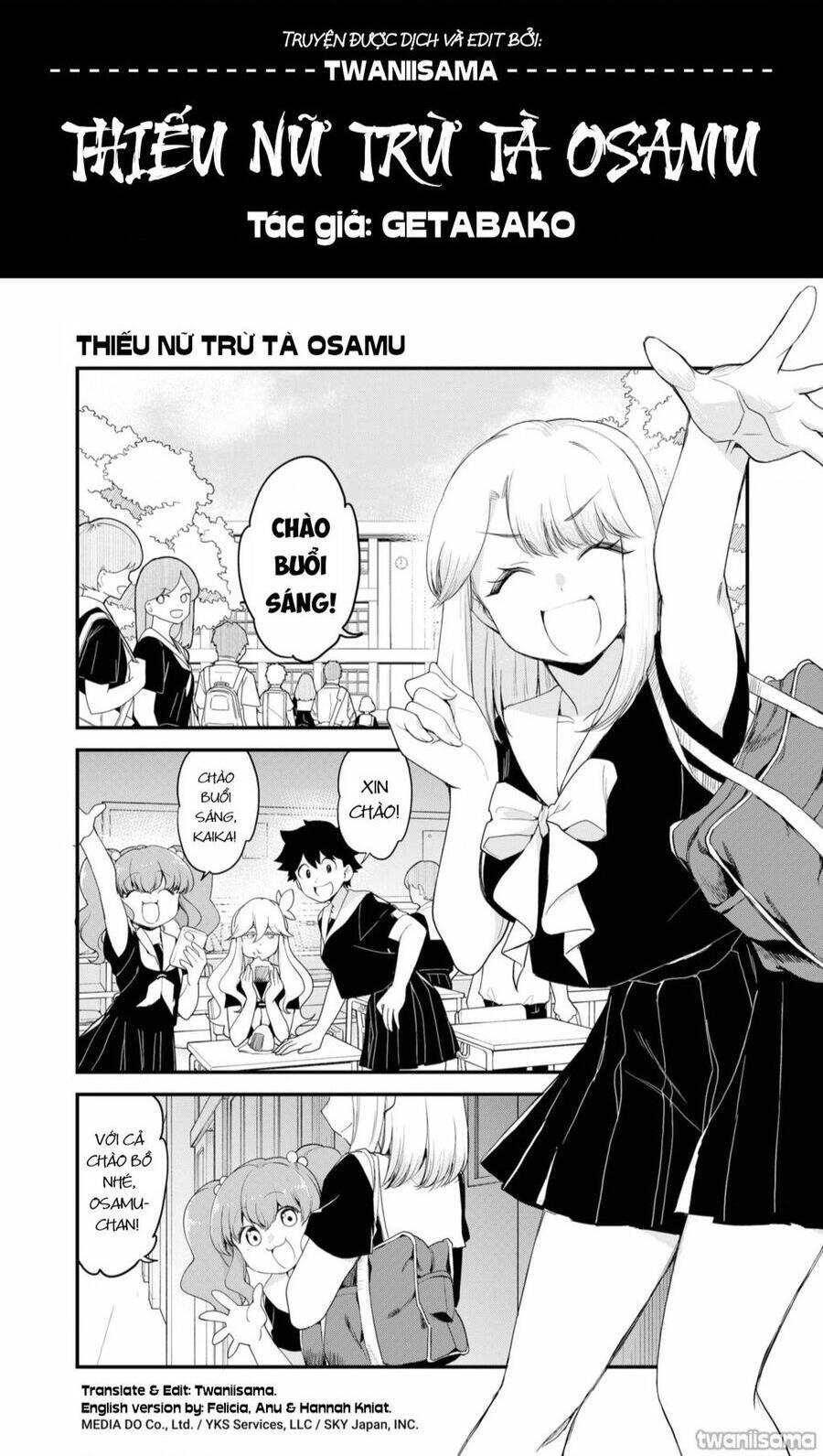 Thiếu Nữ Trừ Tà Osamu Chapter 23 - Trang 2