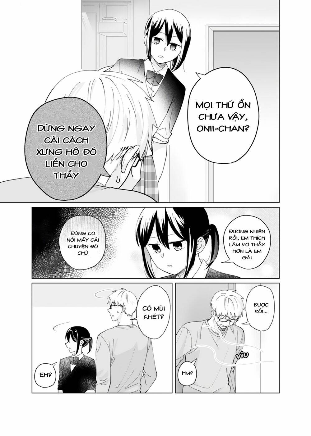 Oshiekokaranigerarenai Chapter 4 - Trang 2