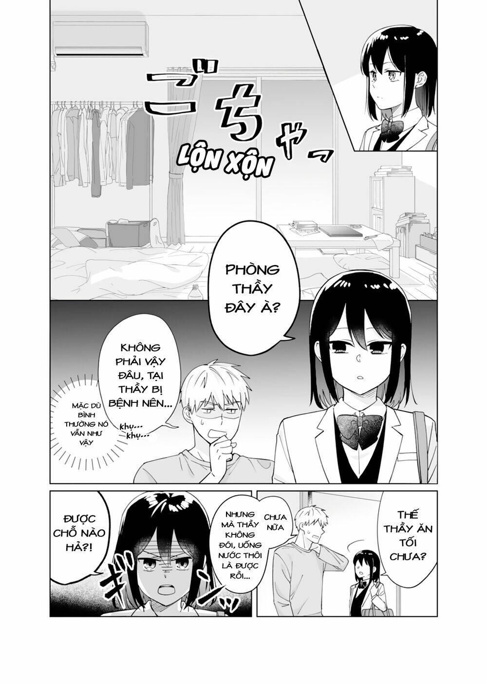 Oshiekokaranigerarenai Chapter 4 - Trang 2