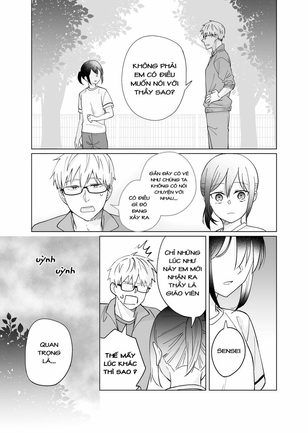 Oshiekokaranigerarenai Chapter 3 - Trang 2