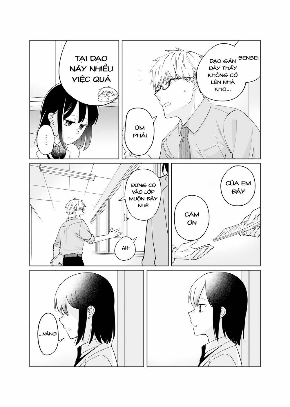 Oshiekokaranigerarenai Chapter 3 - Trang 2