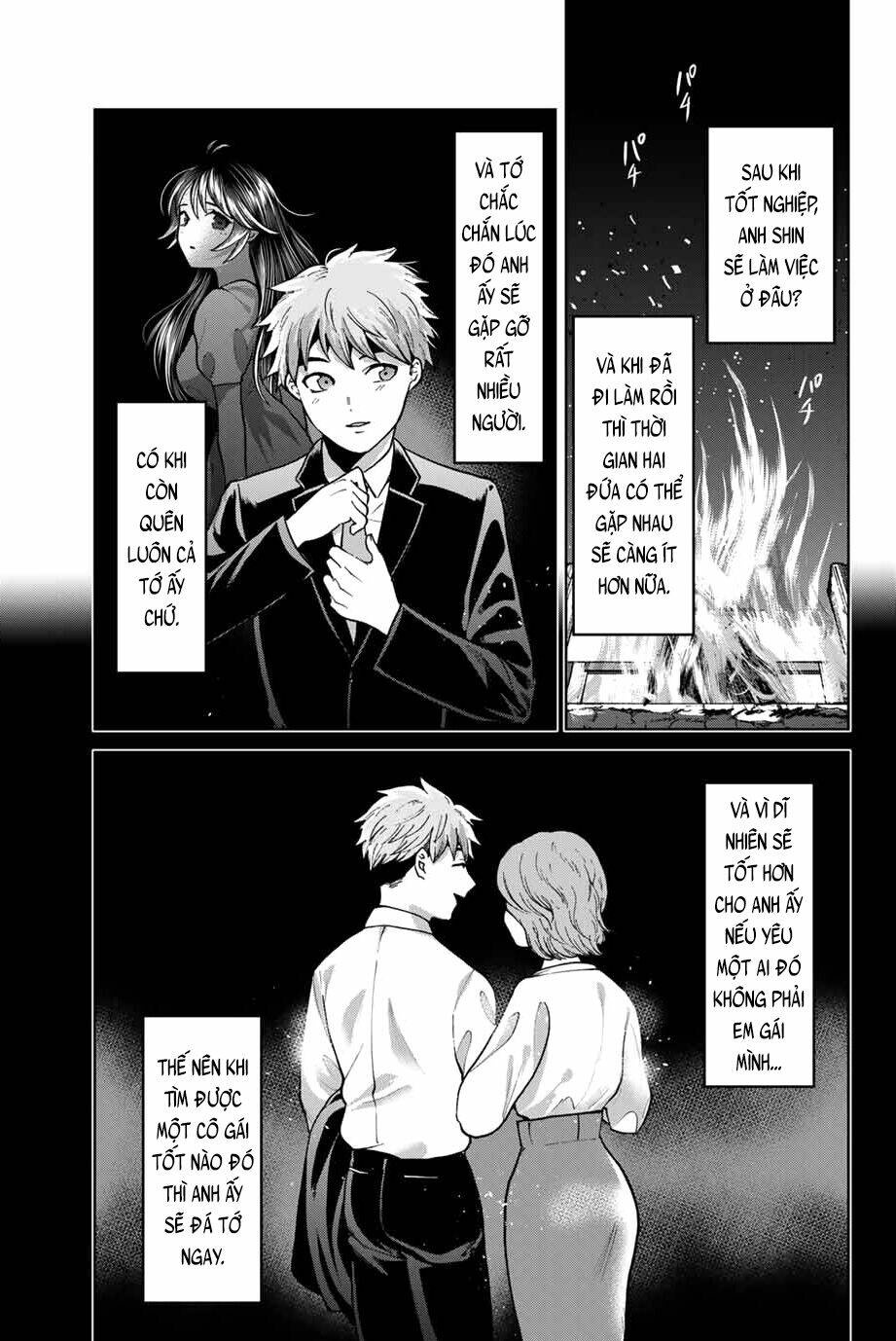 Bokutachi Wa Hanshoku Wo Yameta Chapter 37 - Trang 2