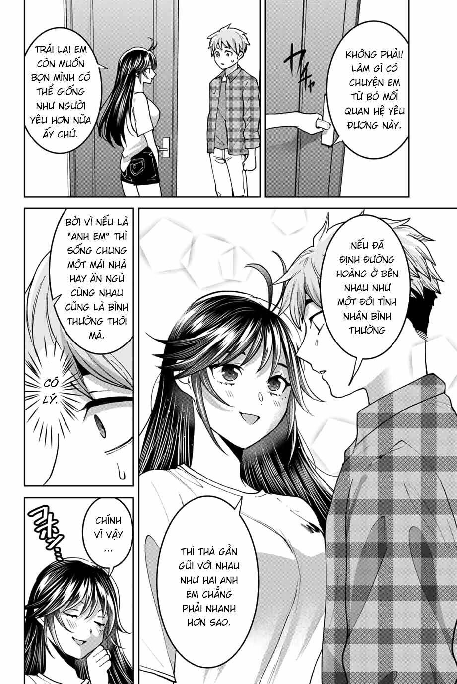 Bokutachi Wa Hanshoku Wo Yameta Chapter 34 - Trang 2