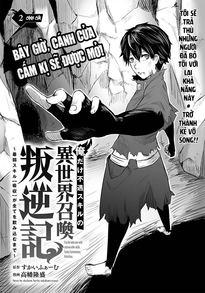 Ore Dake Fuguu Skill No Isekai Shoukan Hangyakuki Chapter 2 - Trang 2