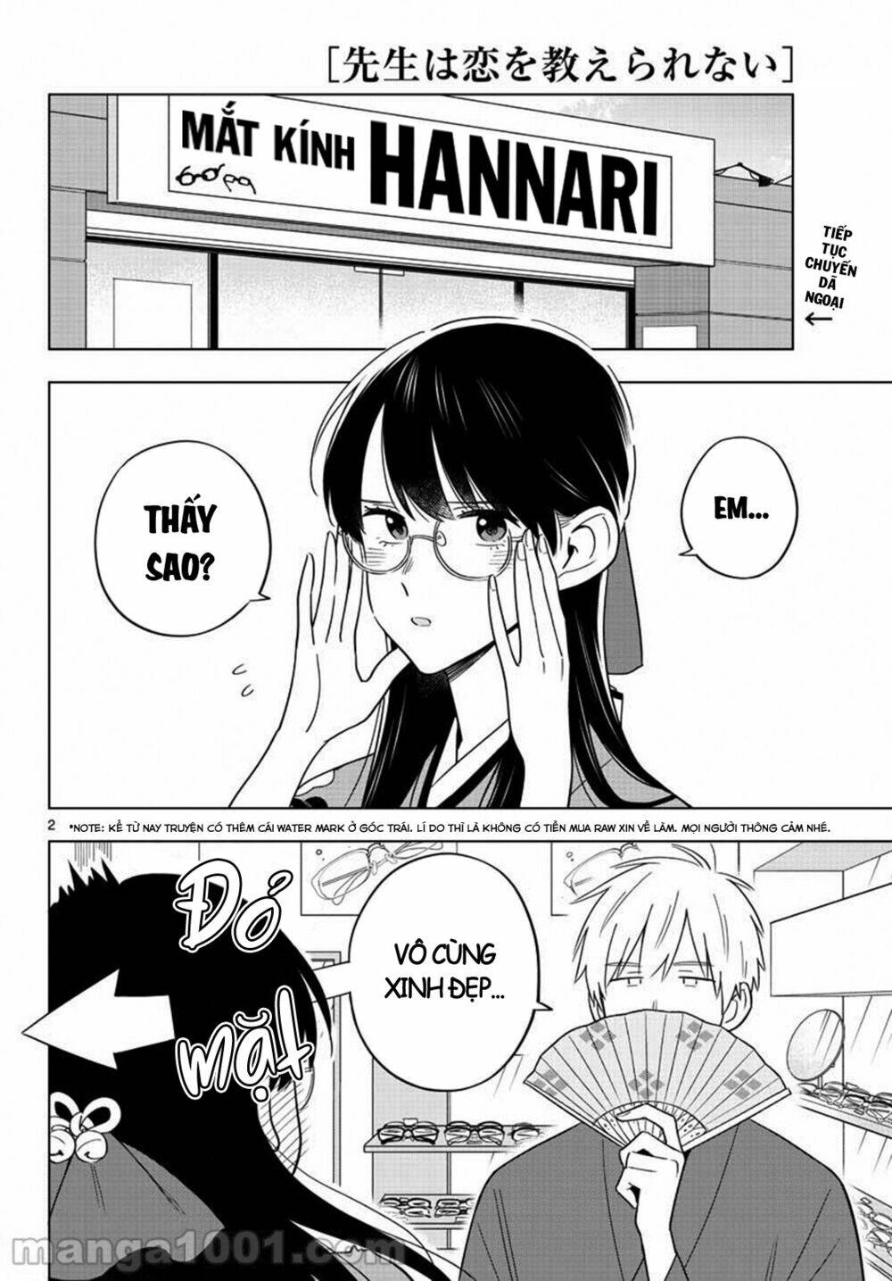 Sensei Wa Koi O Oshie Rarenai Chapter 38 - Trang 2