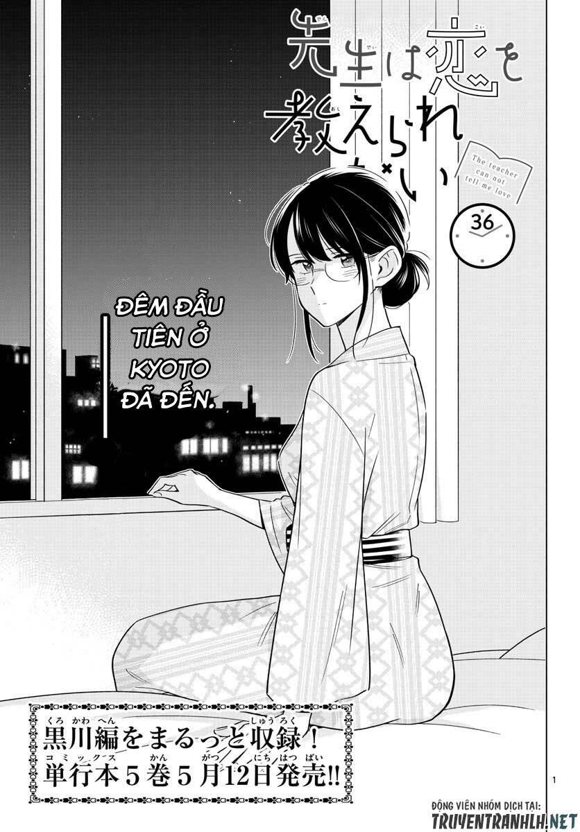 Sensei Wa Koi O Oshie Rarenai Chapter 36 - Trang 2