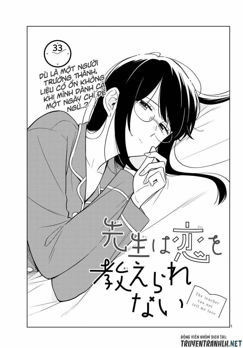 Sensei Wa Koi O Oshie Rarenai Chapter 33 - Trang 2