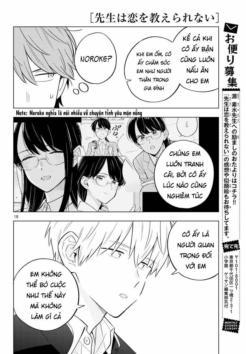 Sensei Wa Koi O Oshie Rarenai Chapter 31 - Trang 2