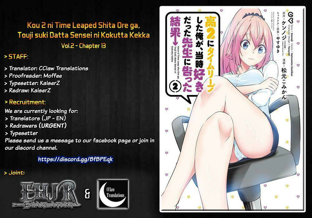 Kou 2 Ni Time Leaped Shita Ore Ga, Touji Suki Datta Sensei Ni Kokutta Kekka Chapter 13 - Trang 2