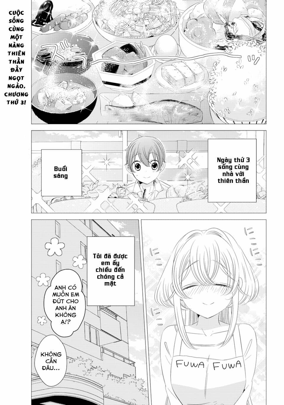 One Room, Hiatari Futsuu, Tenshi-Tsuki Chapter 3 - Trang 2