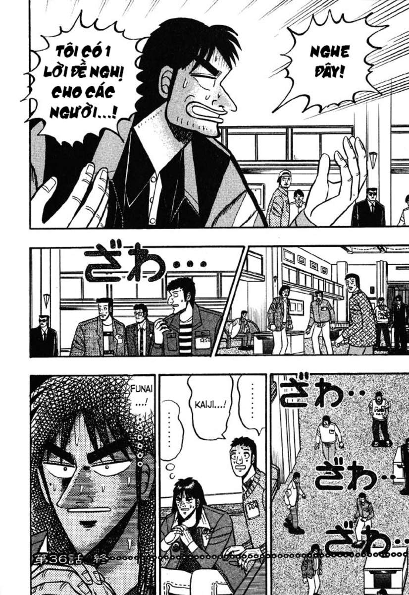 Tobaku Mokushiroku Kaiji Chapter 36 - Trang 2