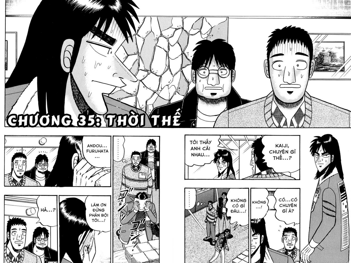 Tobaku Mokushiroku Kaiji Chapter 35 - Trang 2