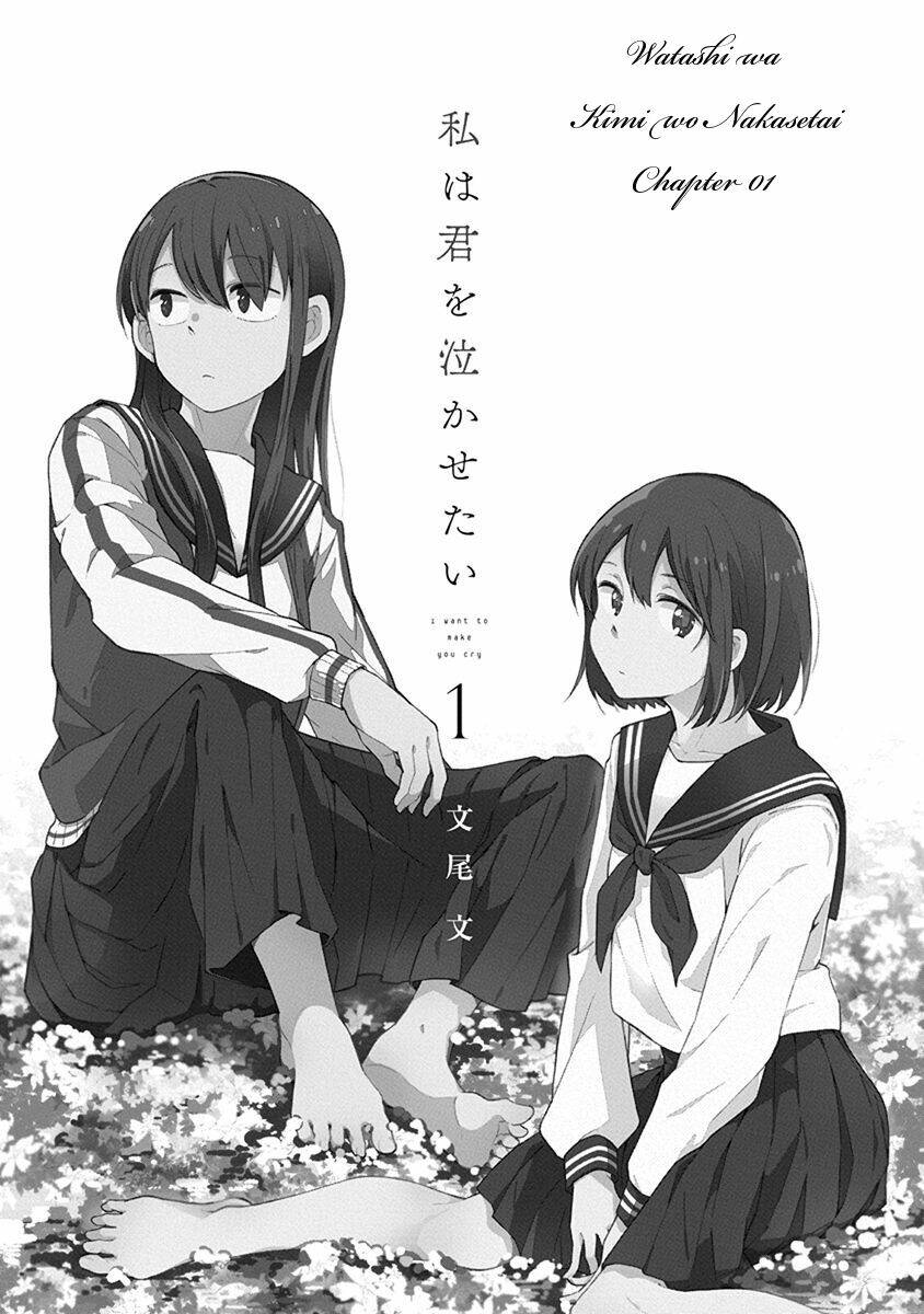 Watashi Wa Kimi Wo Nakasetai Chapter 1 - Trang 2