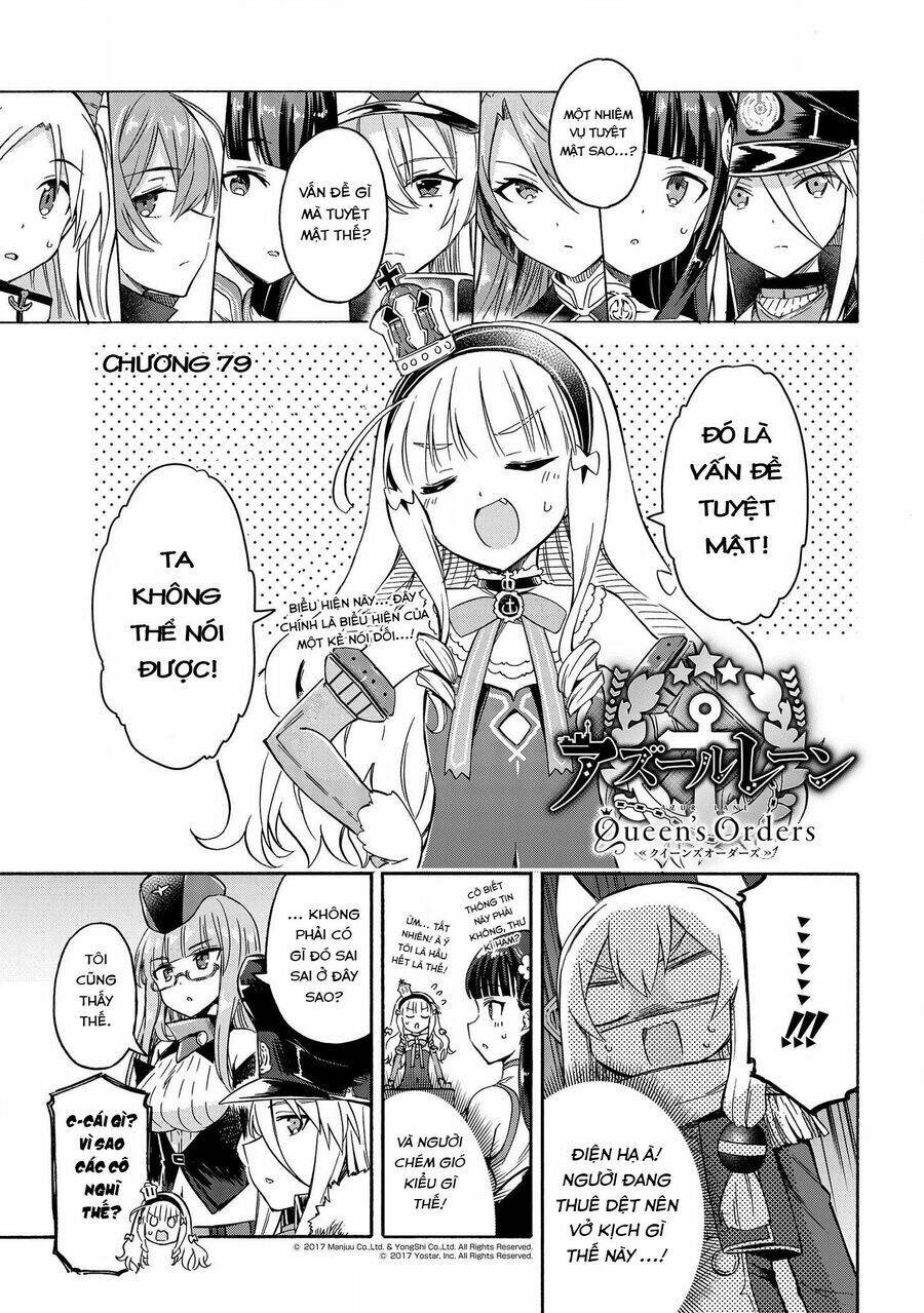 Azur Lane: Queen’S Orders Chapter 79 - Trang 2