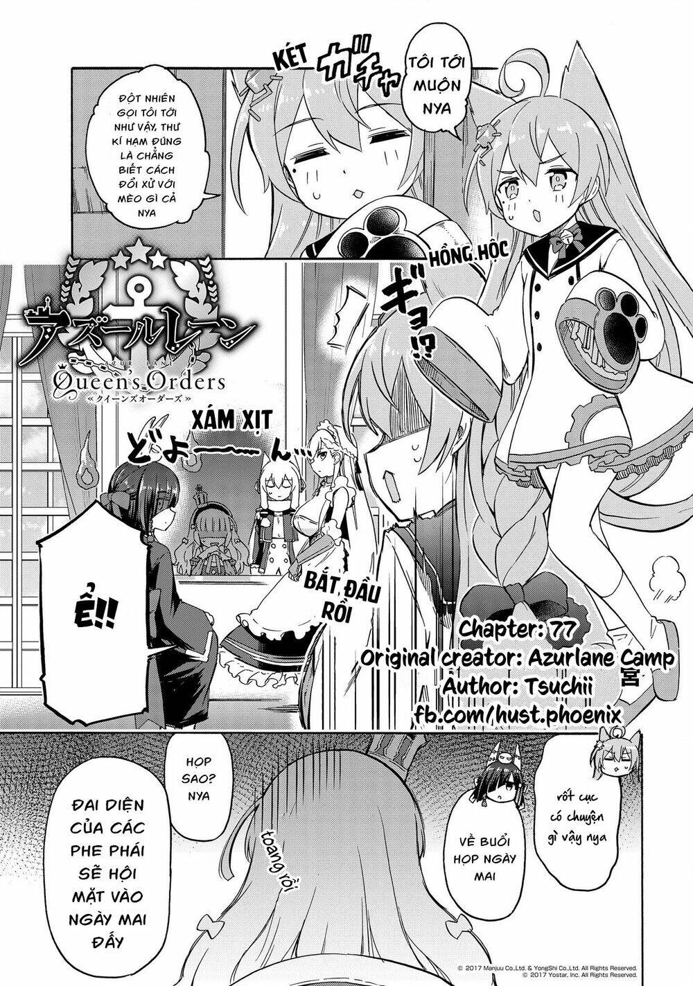 Azur Lane: Queen’S Orders Chapter 77 - Trang 2