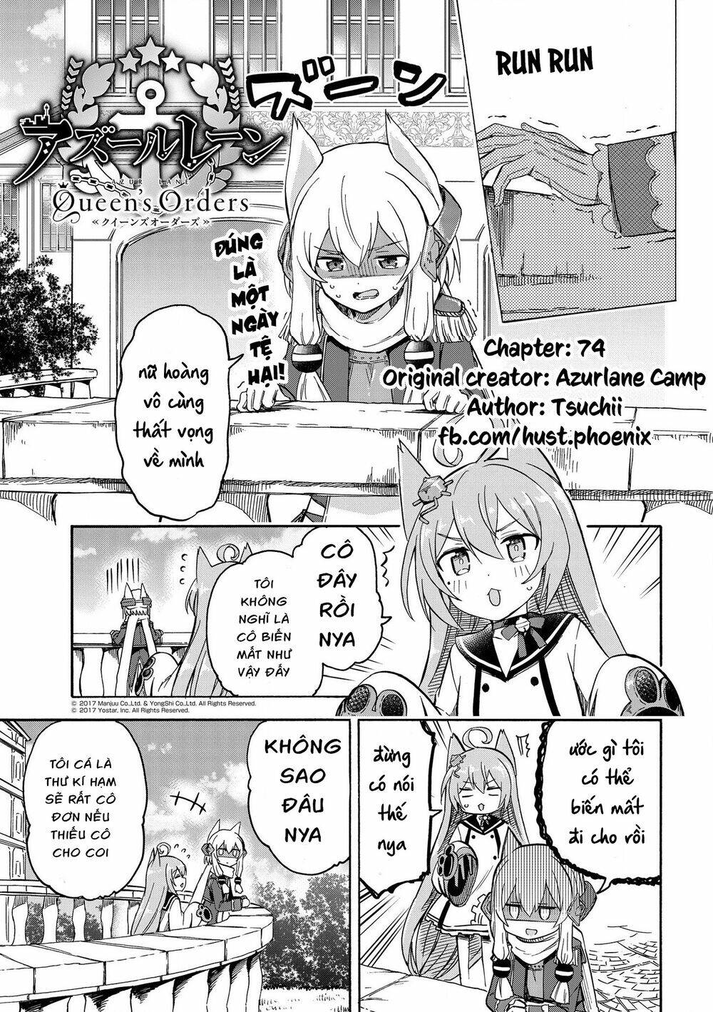 Azur Lane: Queen’S Orders Chapter 74 - Trang 2