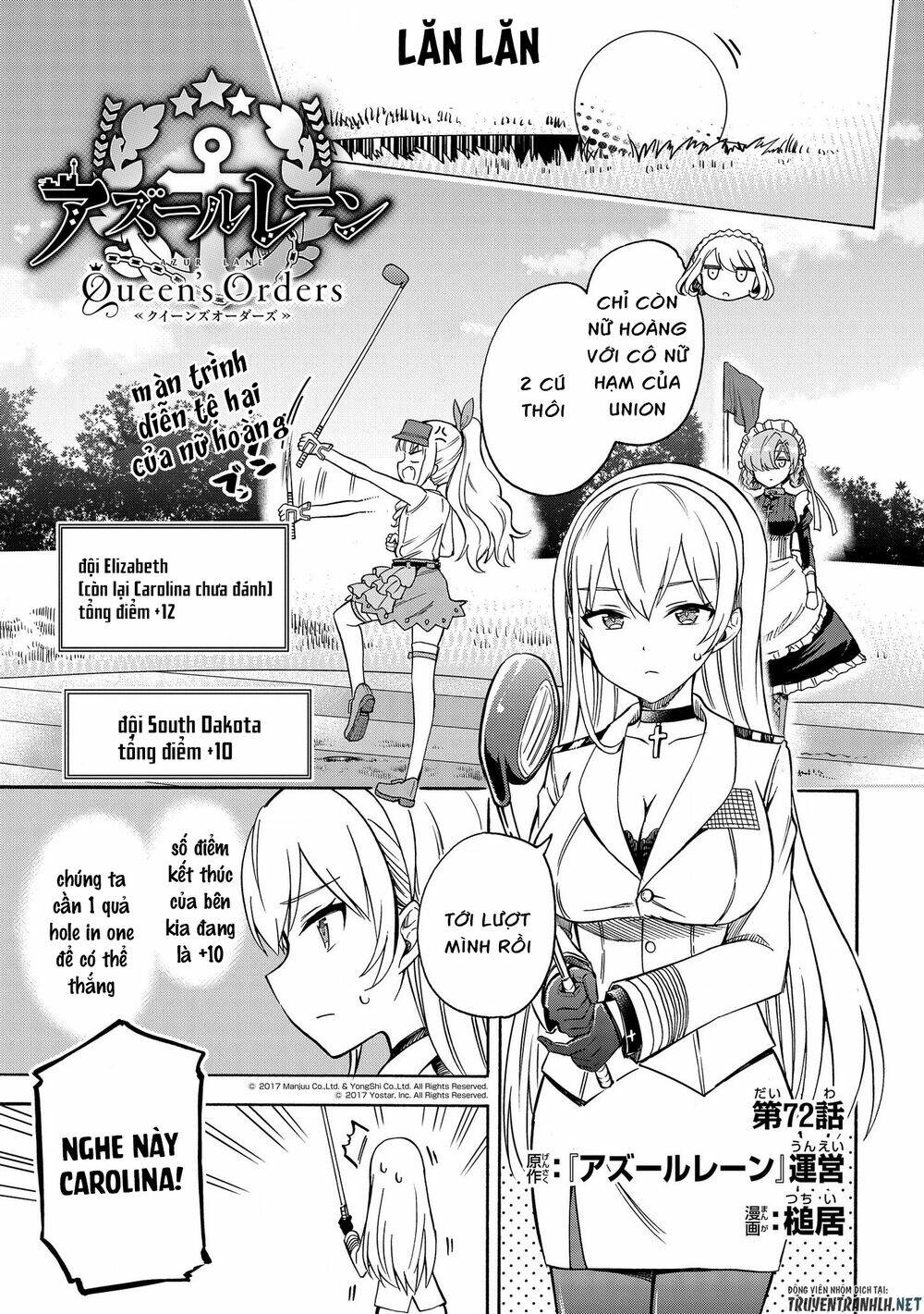 Azur Lane: Queen’S Orders Chapter 72 - Trang 2