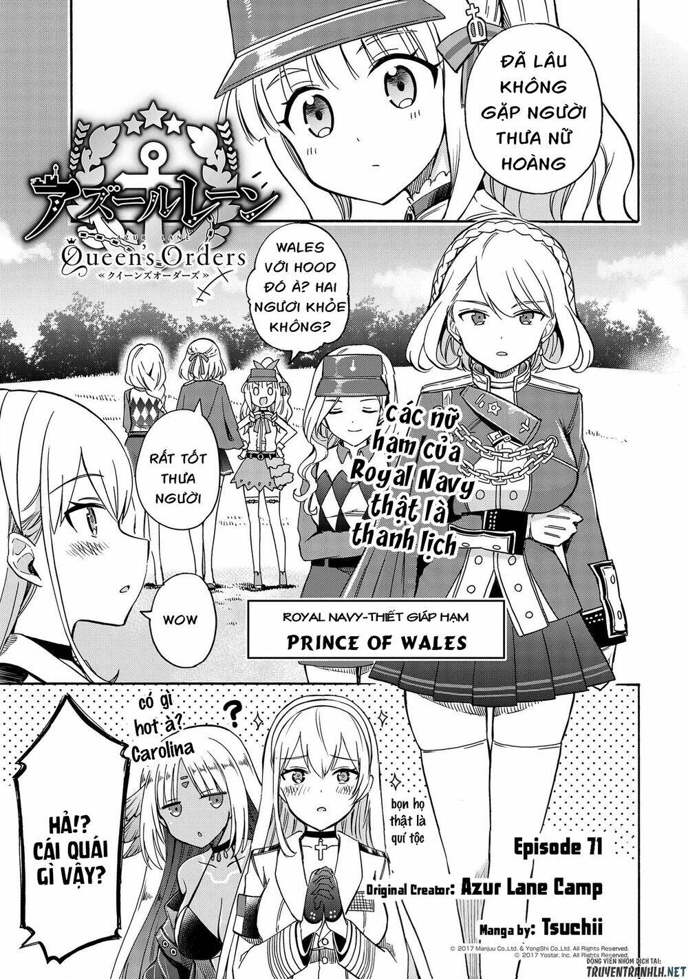 Azur Lane: Queen’S Orders Chapter 71 - Trang 2