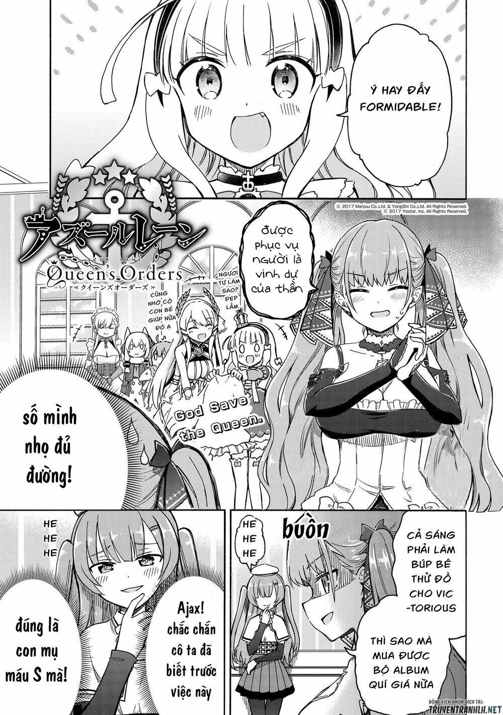 Azur Lane: Queen’S Orders Chapter 67 - Trang 2