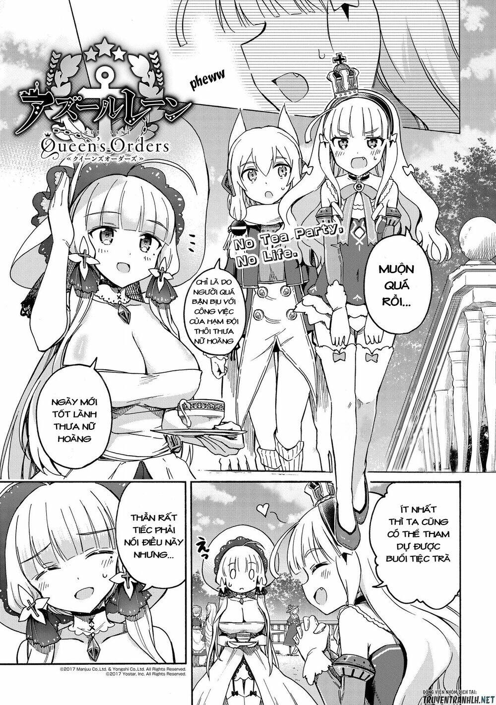 Azur Lane: Queen’S Orders Chapter 65 - Trang 2