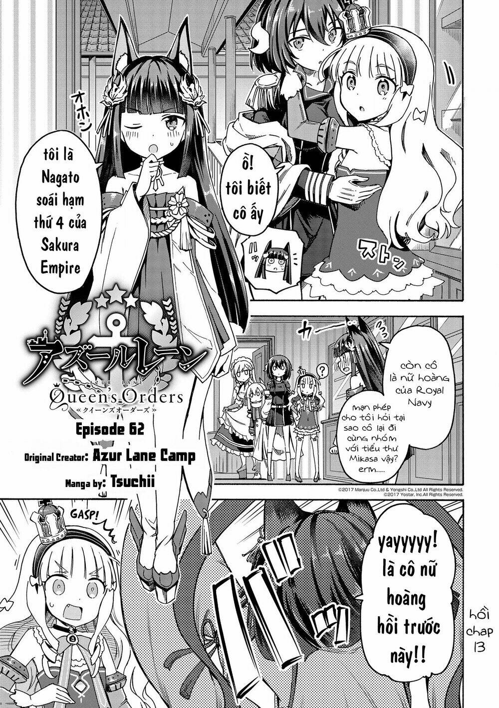 Azur Lane: Queen’S Orders Chapter 62 - Trang 2