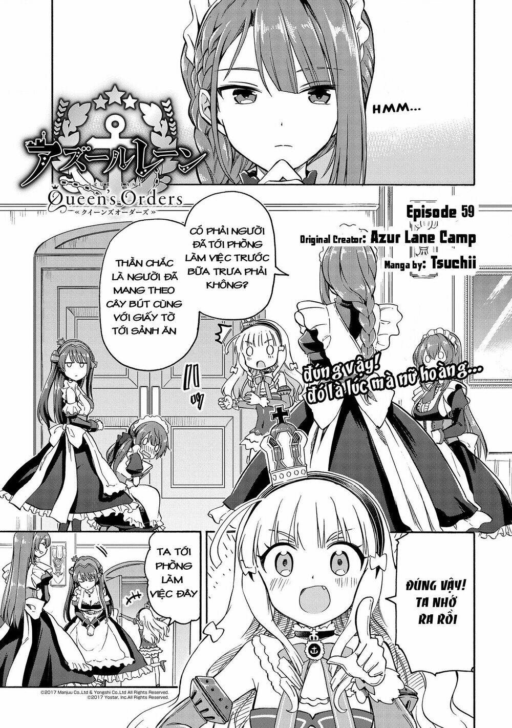 Azur Lane: Queen’S Orders Chapter 59 - Trang 2