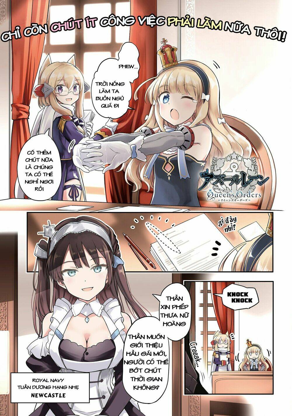 Azur Lane: Queen’S Orders Chapter 57 - Trang 2