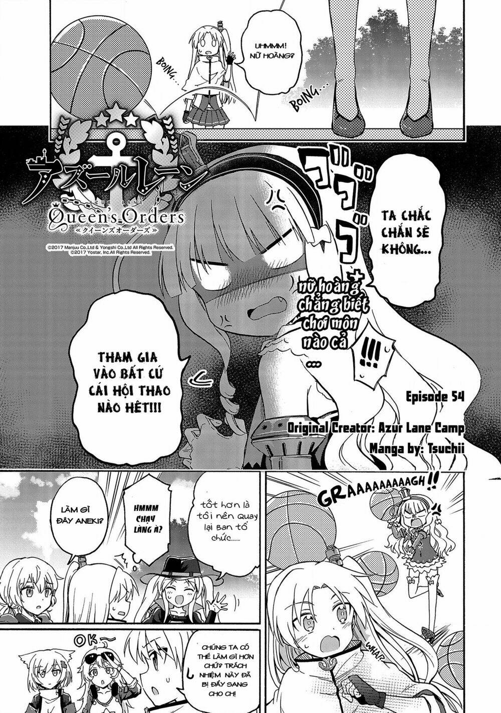 Azur Lane: Queen’S Orders Chapter 54 - Trang 2