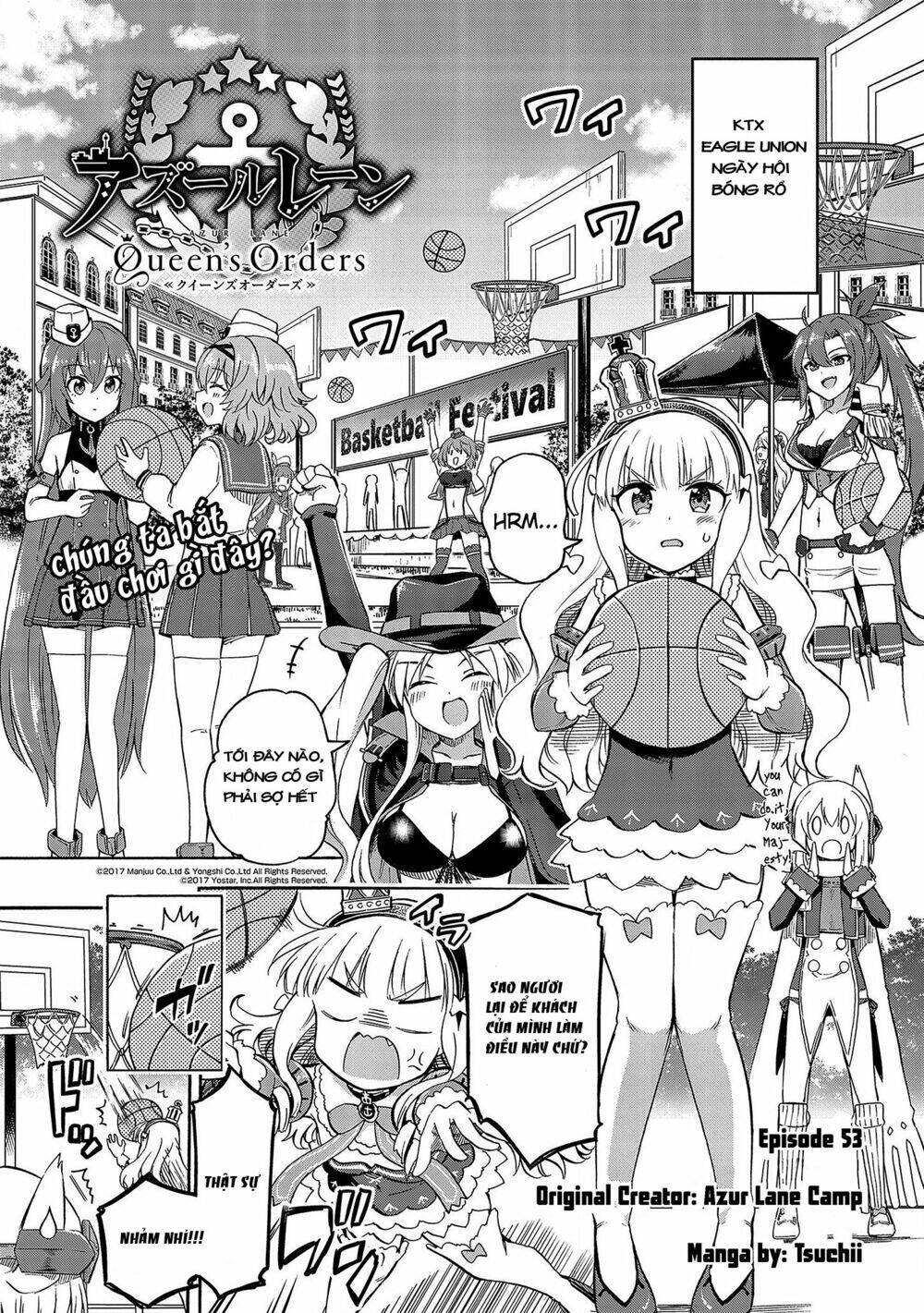 Azur Lane: Queen’S Orders Chapter 53 - Trang 2