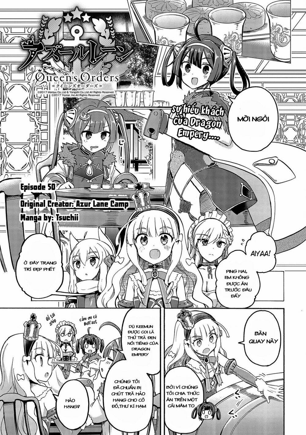 Azur Lane: Queen’S Orders Chapter 50 - Trang 2