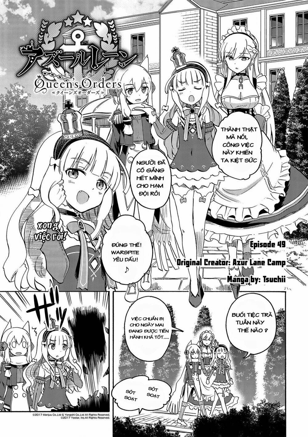 Azur Lane: Queen’S Orders Chapter 49 - Trang 2