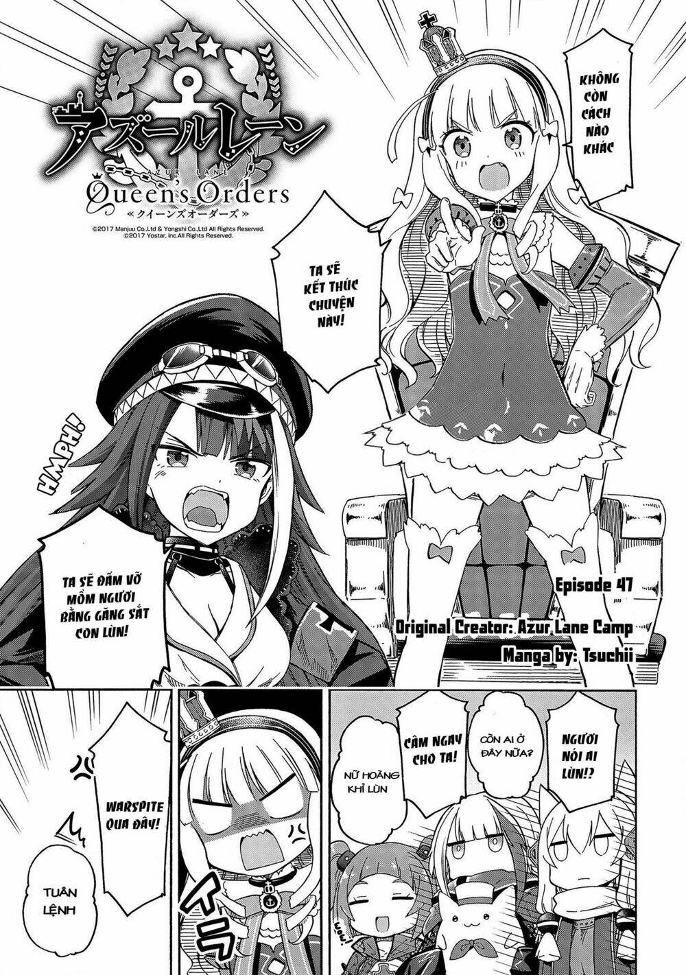 Azur Lane: Queen’S Orders Chapter 47 - Trang 2