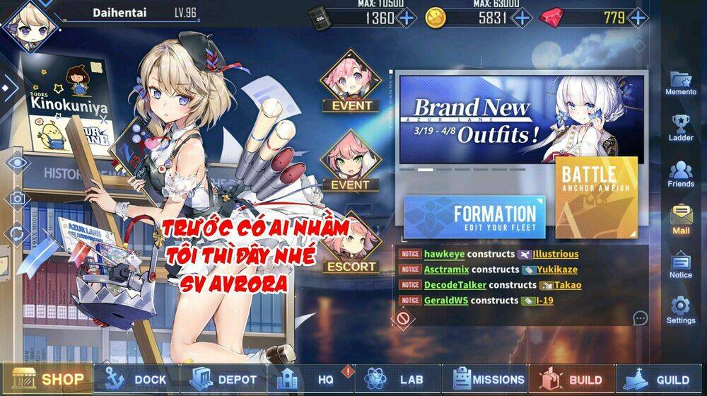 Azur Lane: Queen’S Orders Chapter 39 - Trang 2