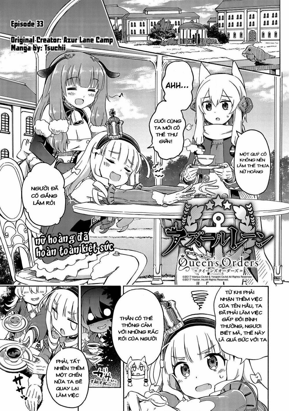 Azur Lane: Queen’S Orders Chapter 33 - Trang 2